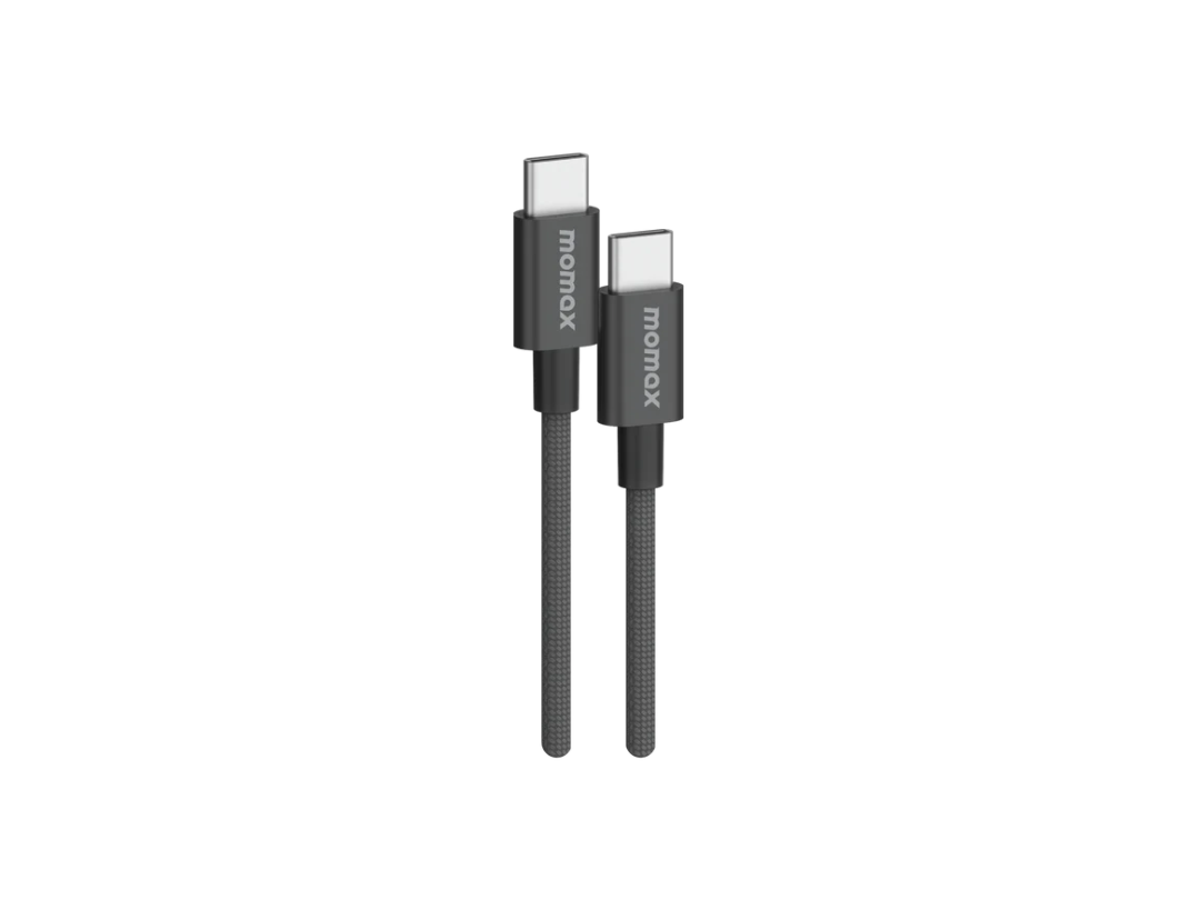 Buy Momax Elite 60W USB-C to USB-C Braided Cable 0.5m Fast Charging in Qatar Buy Momax Elite 60W USB-C to USB-C Braided Cable 0.5m Fast Charging in Qatar